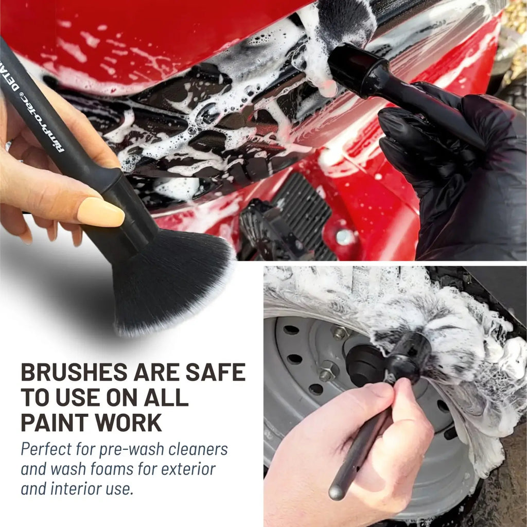 Car Detailing Brush Kit, Auto Detailing Brush